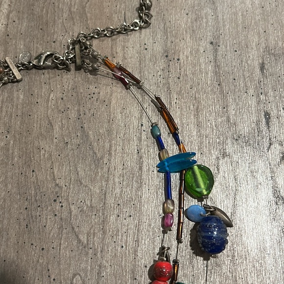 CHICO’S MULTI STRAND BEADED NECKLACE - Picture 4 of 4
